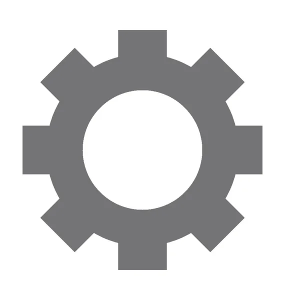 Gear Vector Icon — Stock Vector