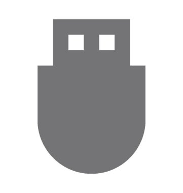  USB vektör simgesi