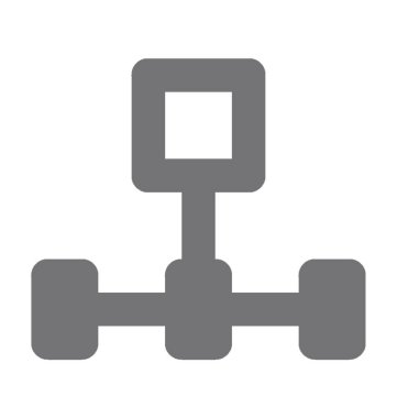  hiyerarşi vektör simgesi