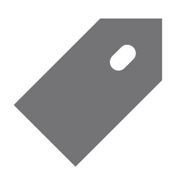  etiketi vektör simgesi