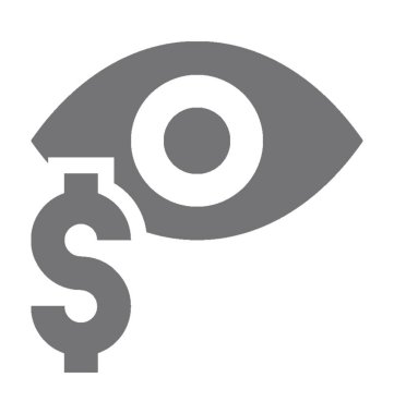  Web görünürlüğü vektör simgesi