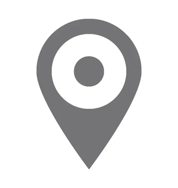 Mapa pin vector icono — Vector de stock