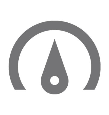  hız göstergesi vektör simgesi