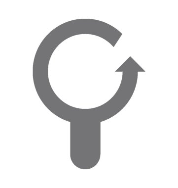  Büyüteç vektör simgesi