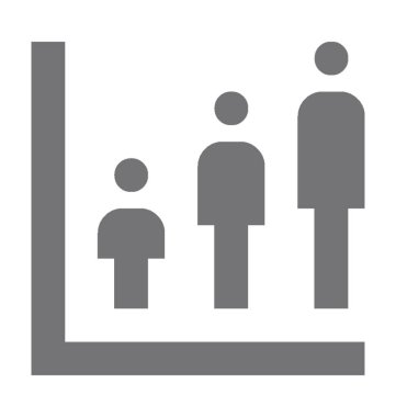  İş başarı vektör simgesi