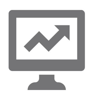  istatistik vektör simgesi