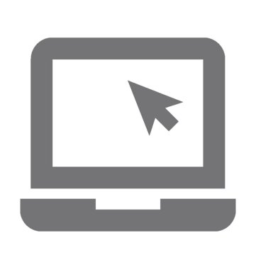  Laptop vektör simgesi 
