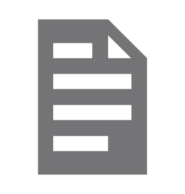  Belge vektör simgesi