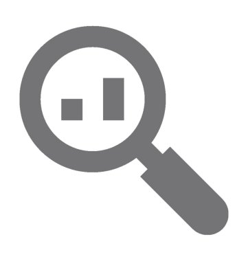  Arama grafik vektör simgesi