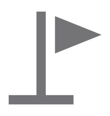  Bayrak Vektörü Simgesi