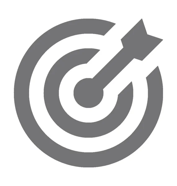 Archery Target Vector Icon — Stock Vector