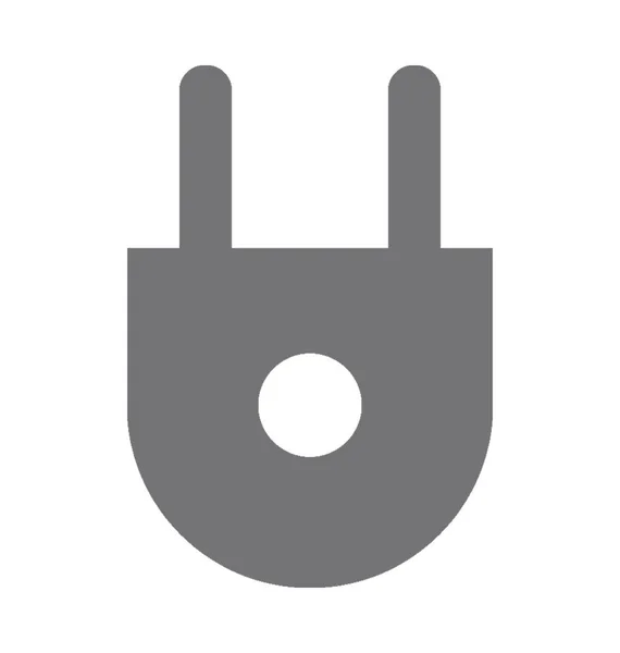 Icona del vettore plug — Vettoriale Stock