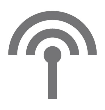  WiFi kule vektör simgesi