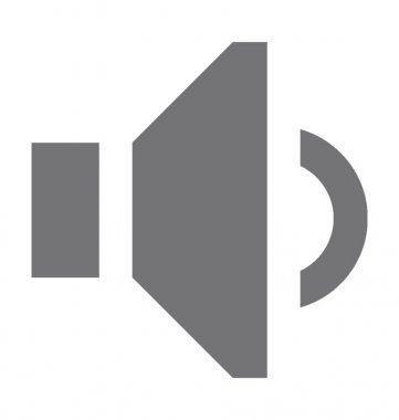  Yüksek sesle ses vektör simgesi