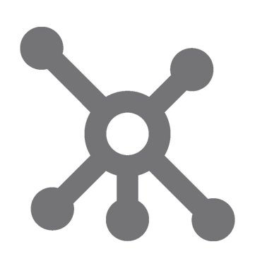  Ağ paylaşımı vektör simgesi