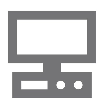  bilgisayar vektör simgesi