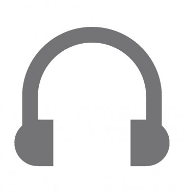  Kulaklık vektör simgesi