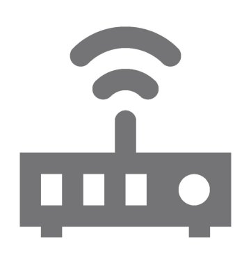  Wifi yönlendirici vektör simgesi