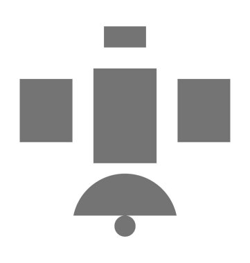  Uydu vektör simgesi