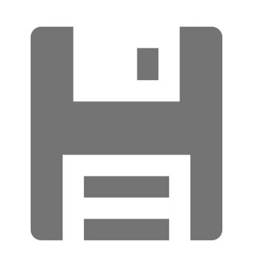  Disket vektör simgesi