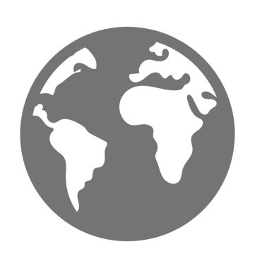  Gezegen vektör simgesi