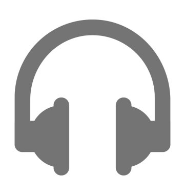  Kulaklık vektör simgesi