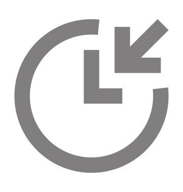  Vektör simge zamanında