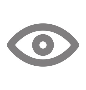  Vizyon vektör simgesi