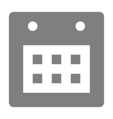  Takvim vektörü simgesi