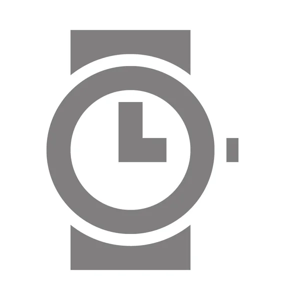 Ícone vetor relógio de pulso —  Vetores de Stock