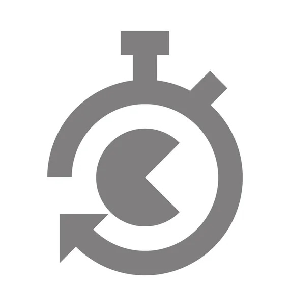 Icône vectorielle chronomètre — Image vectorielle