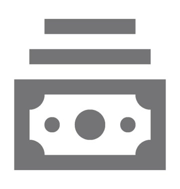  Banknot vektör simgesi