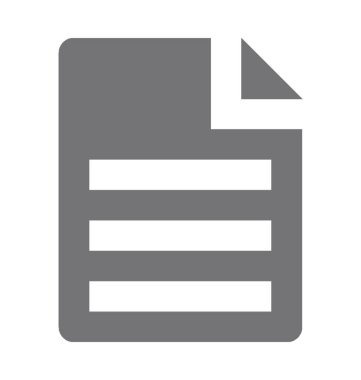  Belge vektör simgesi