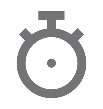  Stopwatch vektör simgesi