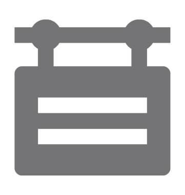  Tabela vektör simge asılı