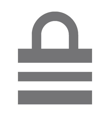  Vektör simgesini kilitle