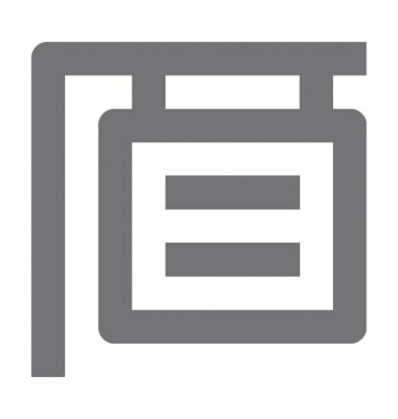  İşareti nokta vektör simgesi