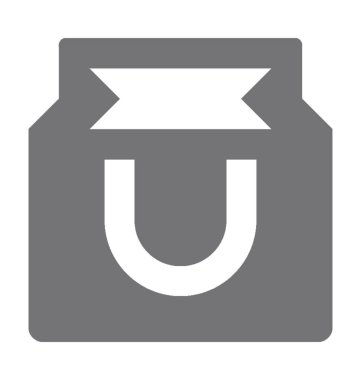  alışveriş poşeti vektör simgesi