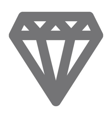  Elmas vektör simgesi