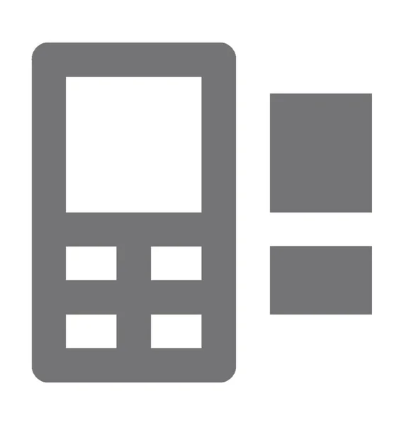 Card Terminal Vector Icon — Stock Vector