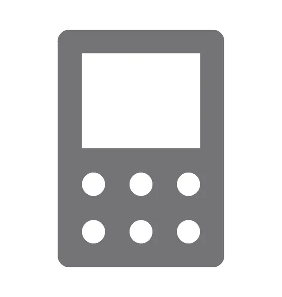 Calculator Vector Icon — Stock Vector