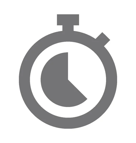 Stopwatch Vector Icon — Stock Vector