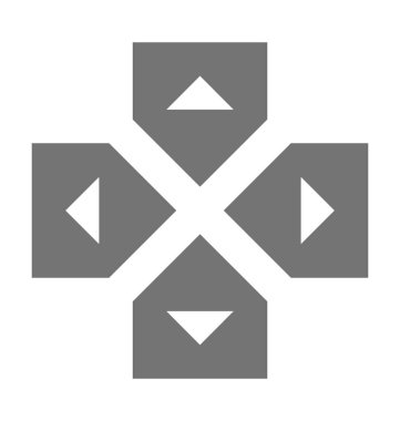  Uzak düğmeleri vektör simgesi