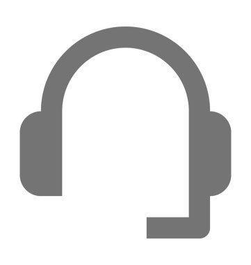  Kulaklık vektör simgesi