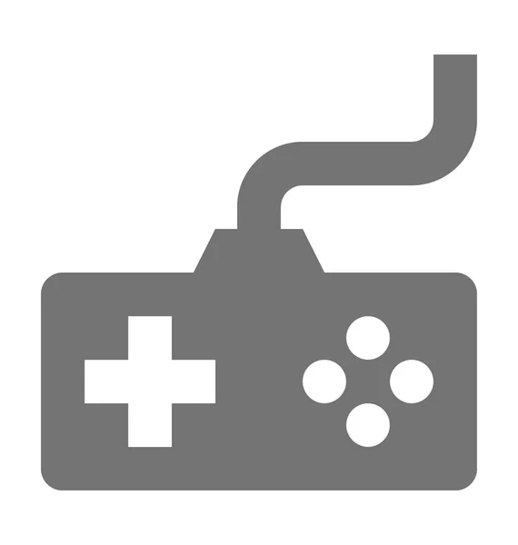 Game Pad Vector Icon — Stock Vector