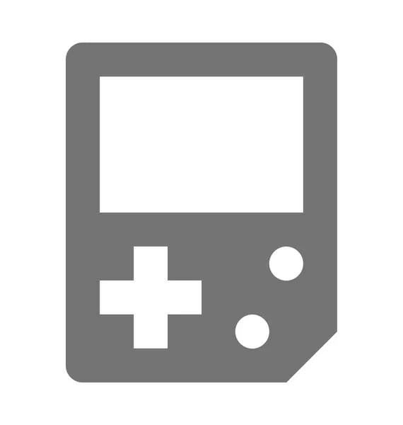 Game boy vektorové ikony — Stockový vektor