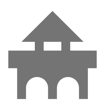  Tapınak vektör simgesi