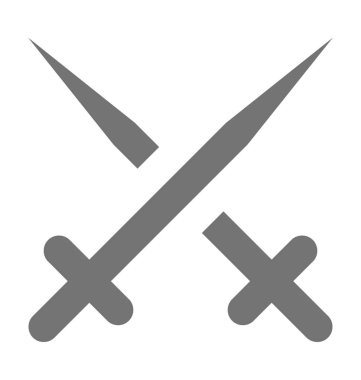  Kılıç vektör simgesi