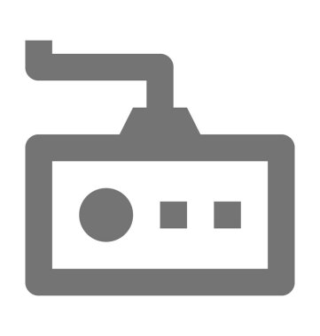  Oyun pedi vektör simgesi