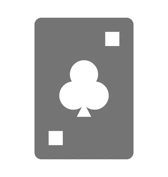 Club Card Vector Icon — Stockvector